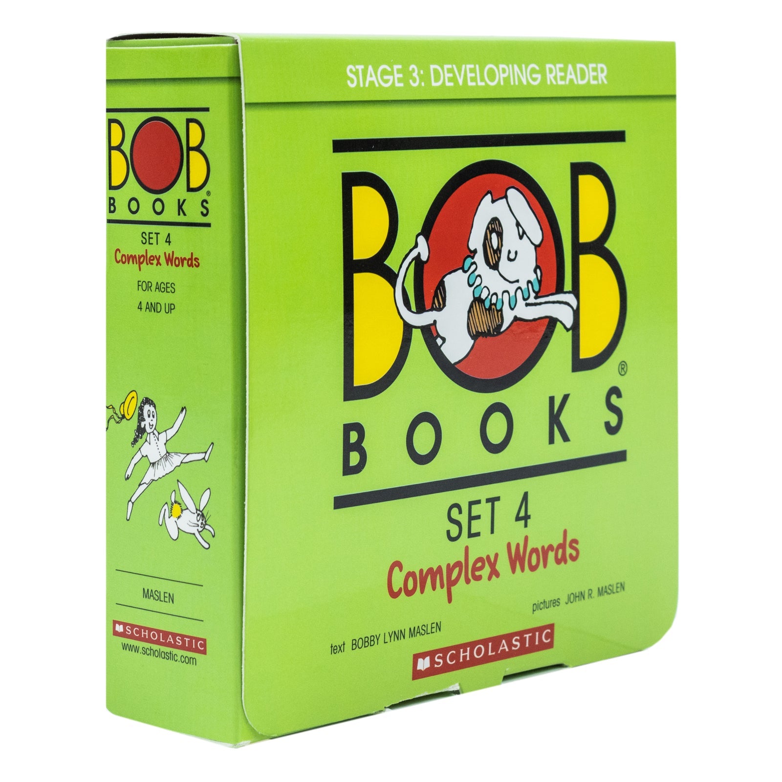 Bob Books: Complex Words Box Set (Stage 3: Developing Reader) | Phonics & Vocabulary Books for Kids | Kindergarten, First Grade, Learning & Literacy