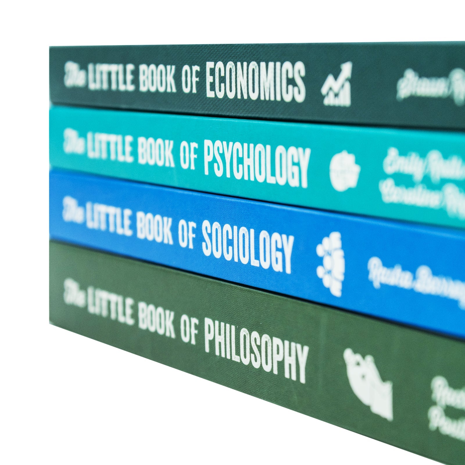 The Little Book of Philosophy, Sociology, Economics & Psychology| 4 Book Collection Set |Non-Fiction, Education, Learning, Insight & Critical Thinking