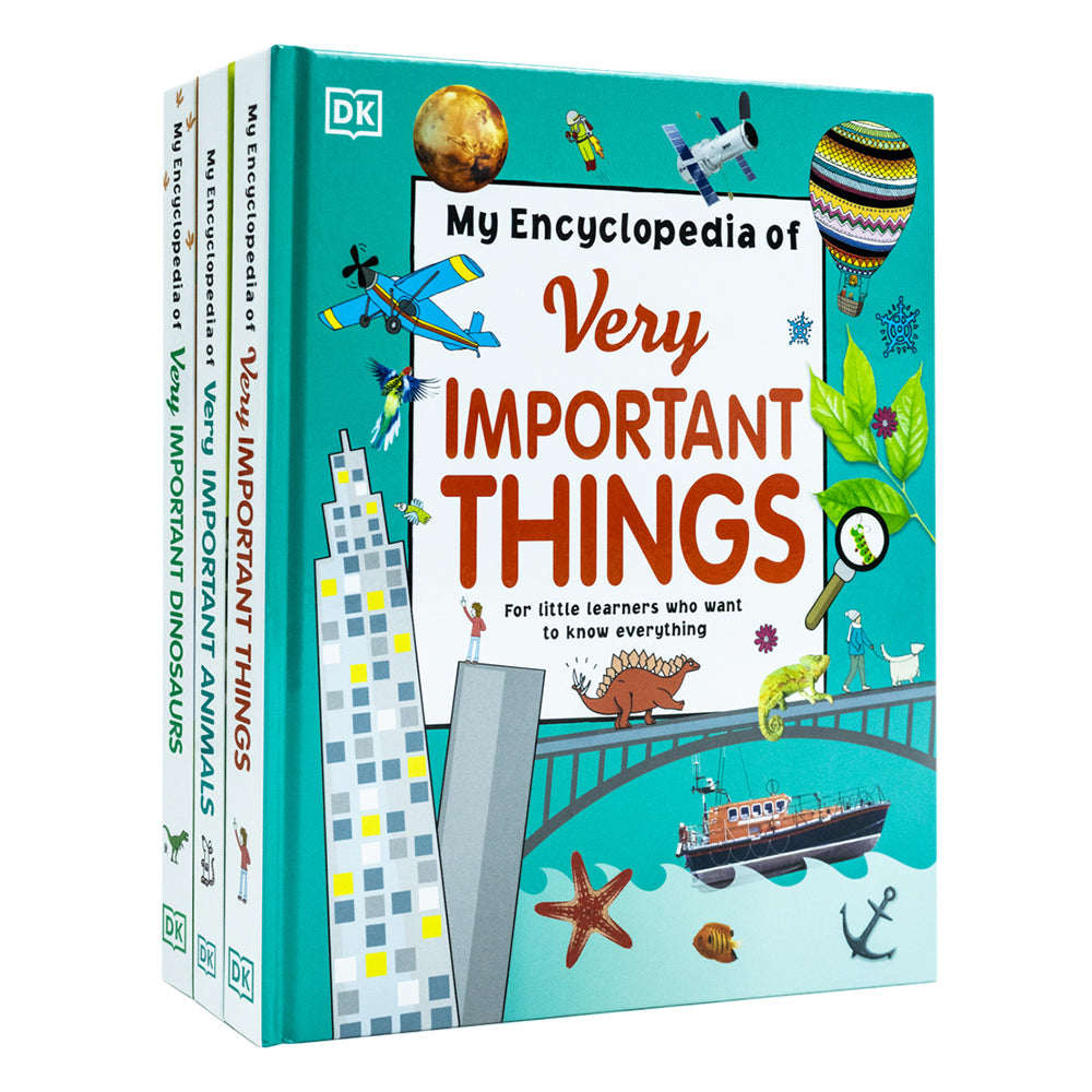 My Encyclopedia of Very Important Things, Animals & Dinosaurs β 3-Book Set | Fun & Educational Reference for Kids β Facts, Discovery & Learning
