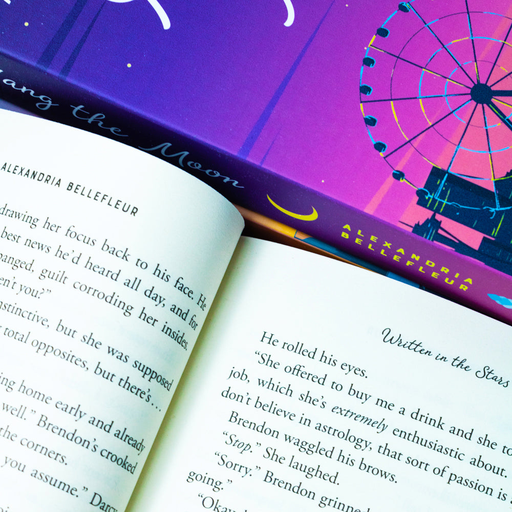 Written in the Stars 3-Book Collection by Alexandria Bellefleur – Includes Hang the Moon, Count Your Lucky Stars & More – Romance, Love, Emotions