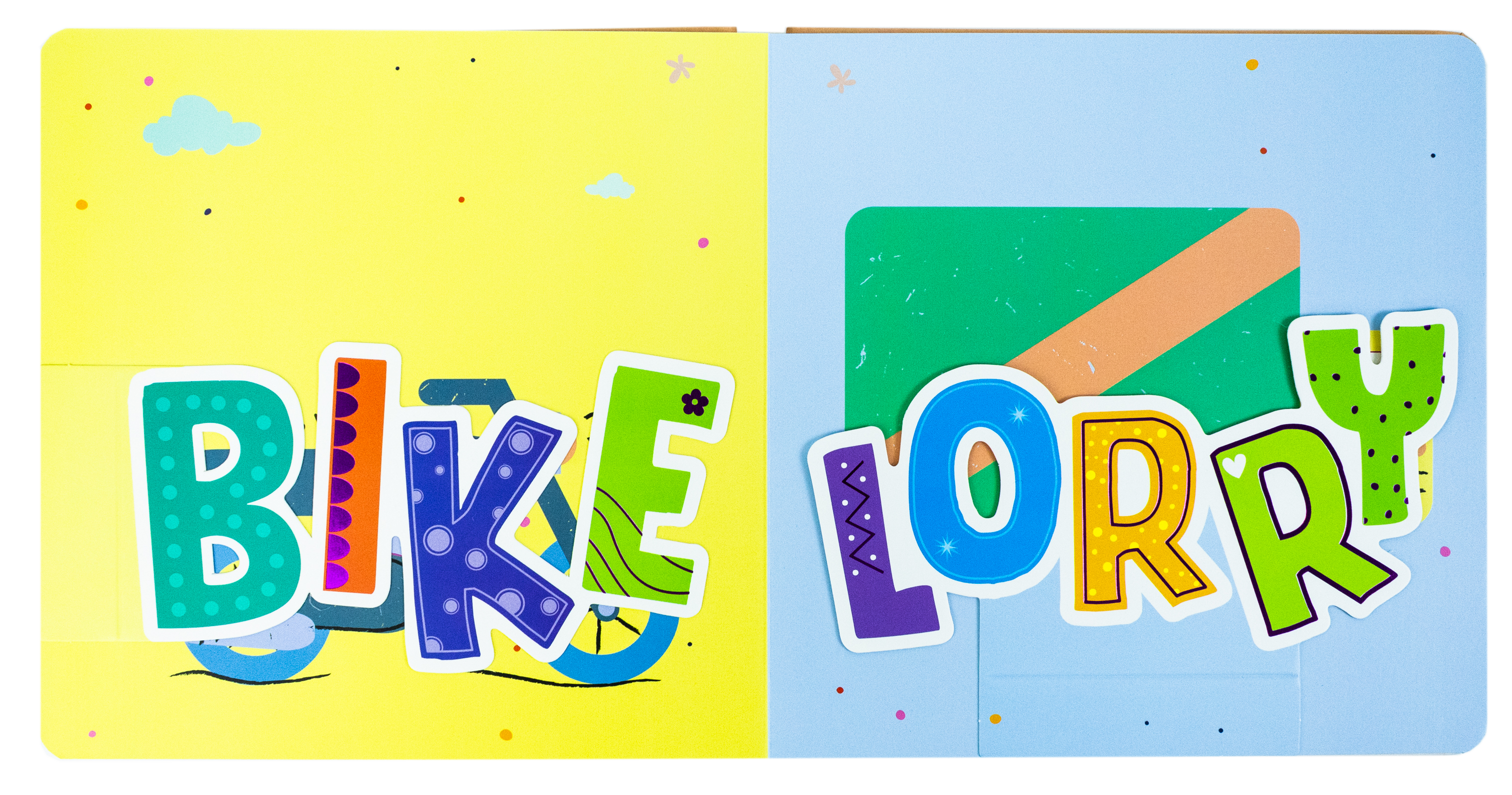 Sparkly Lift the Flaps Board book Collection 3 Book Set (Opposites, Vehicles, Animal Sounds)