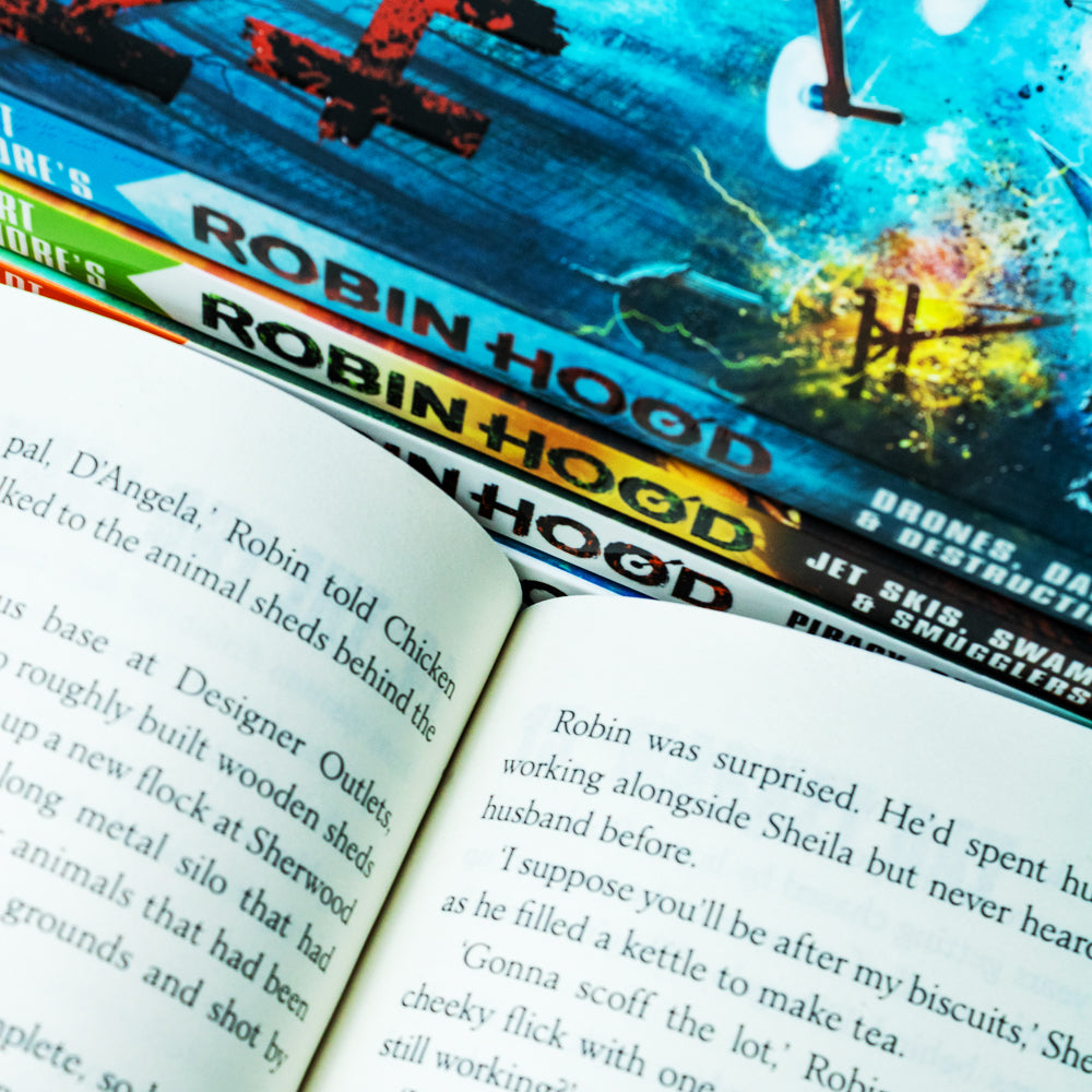 Robert Muchamore Robin Hood Series 5 Books Collection Set – Adventure, Children’s Fiction, Action, Heroes, Medieval Legends, Young Adult, Bestsellers