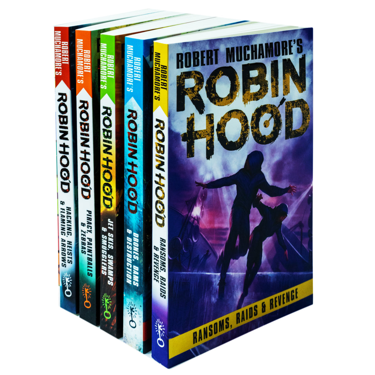 Robert Muchamore Robin Hood Series 5 Books Collection Set – Adventure, Children’s Fiction, Action, Heroes, Medieval Legends, Young Adult, Bestsellers