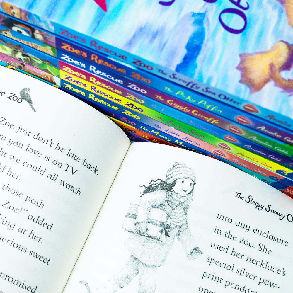 Zoe's Rescue Zoo Series 2 – 10-Book Collection by Amelia Cobb | Fun Animal Stories for Kids | Adventure, Fiction & Children's Literature (Nosy Crow)