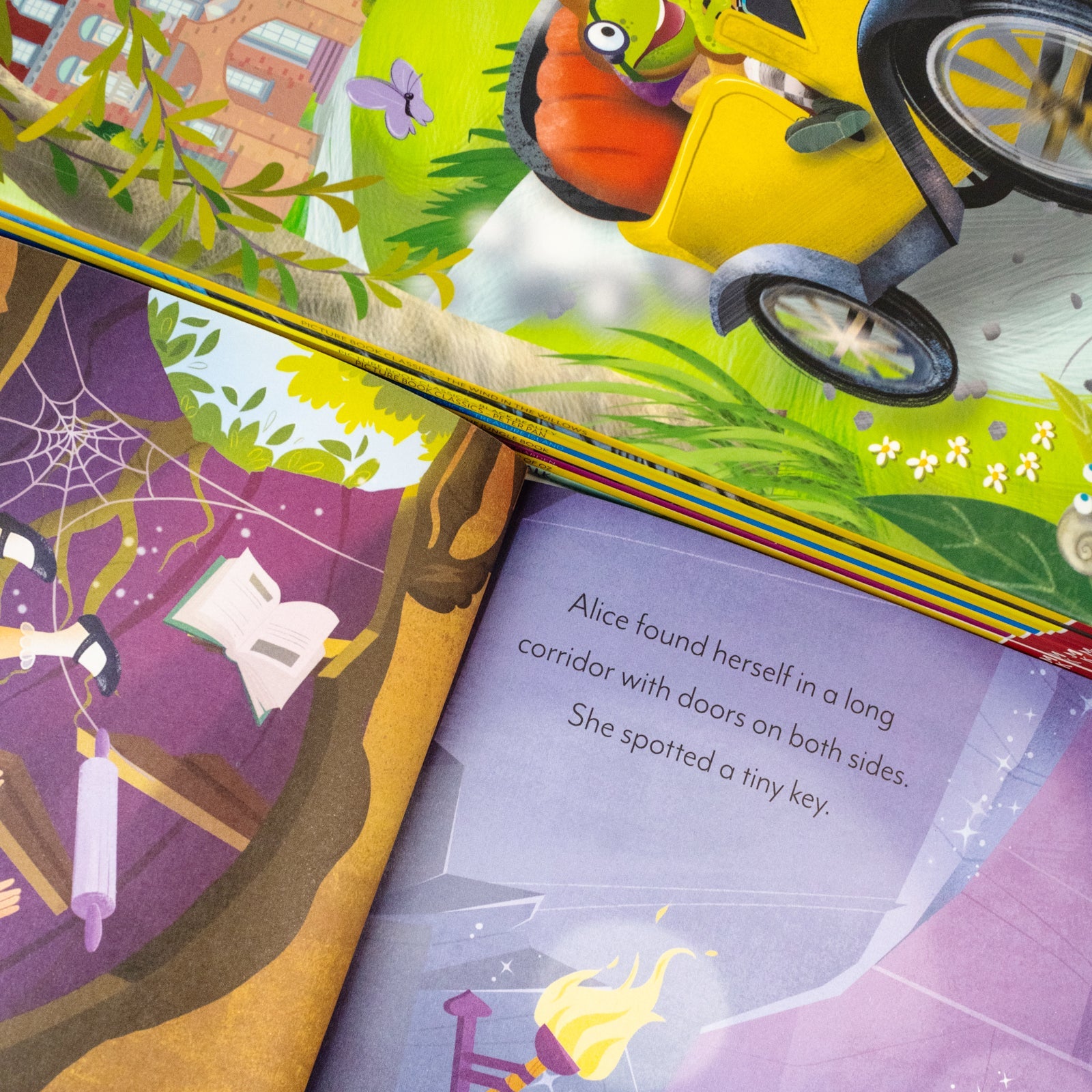 Children Classic Fairytale Bed Time Stories Adventure 10 Picture Books Collection Set - Aladdin Jack And The Beanstalk Peter Pan Snow White The Wizard of Oz and other stories