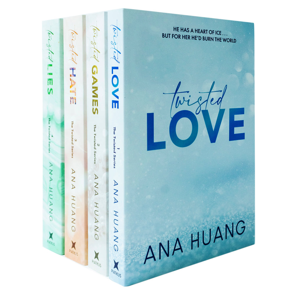 Twisted Series 4-Book Set by Ana Huang | Bestselling Contemporary Romance Novels – Love, Drama & Passion (Twisted Love, Games, Hate & Lies)