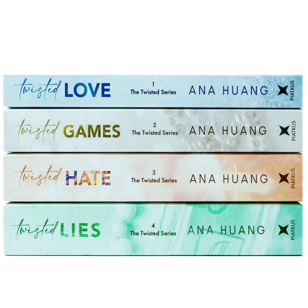 Twisted Series 4-Book Box Set by Ana Huang | Bestselling Contemporary Romance Novels – Love, Drama & Passion (Twisted Love, Games, Hate & Lies)