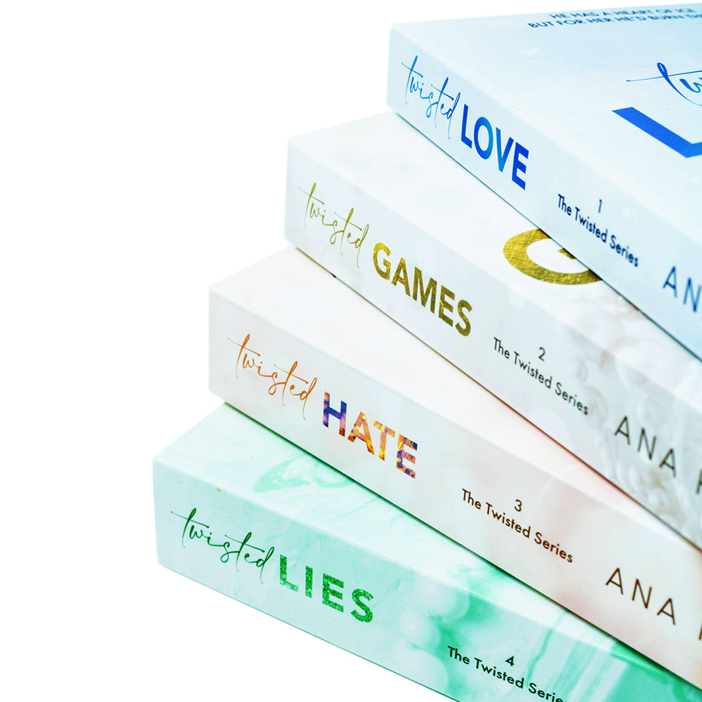 Twisted Series 4-Book  Box Set by Ana Huang | Bestselling Contemporary Romance Novels – Love, Drama & Passion (Twisted Love, Games, Hate & Lies)