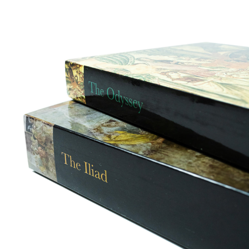 The Homer Collection 2 Books Set (The Iliad & The Odyssey) | Classics, Epic Poetry, Greek Mythology, Ancient Literature, Essential Reads