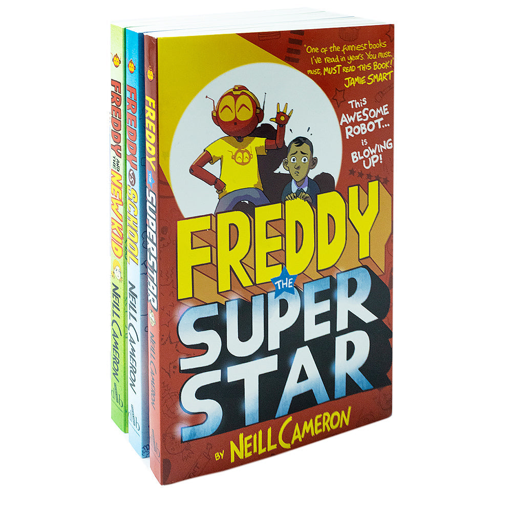 Awesome Robot Chronicles Series Books 1–3 Collection by Neill Cameron –Robot Adventures, Kids Fiction,Action Tales, Stories for Youth Reading