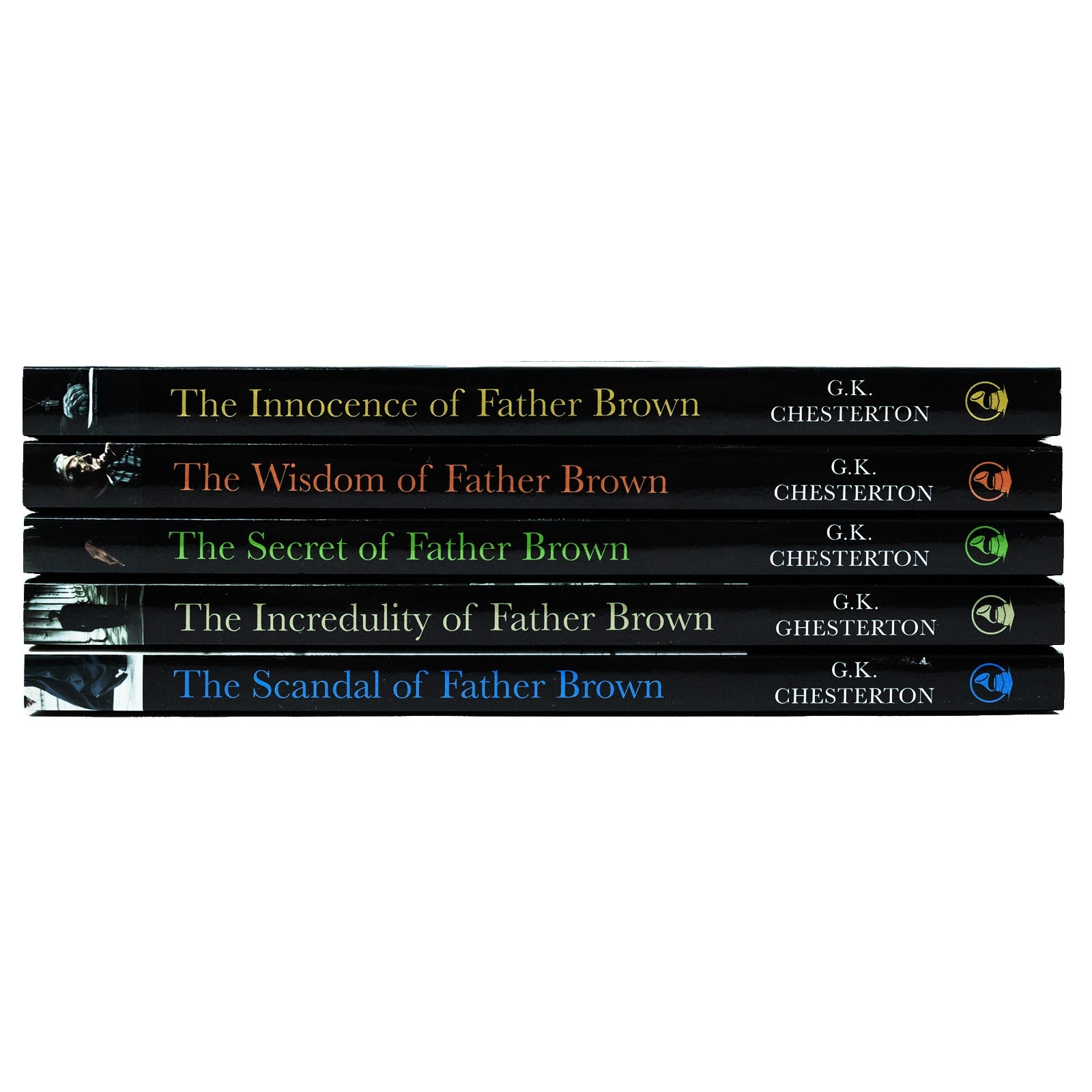 Father Brown Mysteries 5 Book Box Set by G.K. Chesterton | Classic Crime Fiction Series with Detectives, Suspense, Thrillers & Mystery Stories