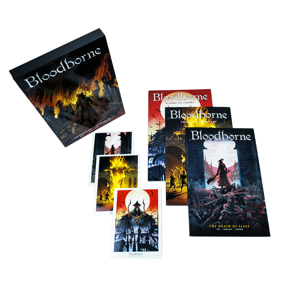 Bloodborne Series 3 Book Boxed Set by Ales Lot, Epic Fantasy Trilogy with Mystery, Suspense and Adventure, Collection of Dark Fiction Novels