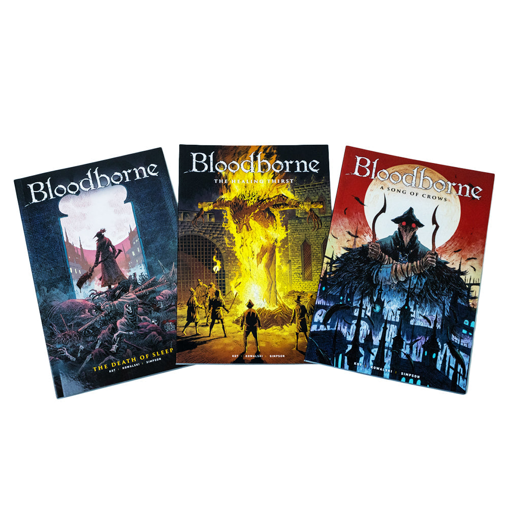 Bloodborne Series 3 Book Boxed Set by Ales Lot, Epic Fantasy Trilogy with Mystery, Suspense and Adventure, Collection of Dark Fiction Novels