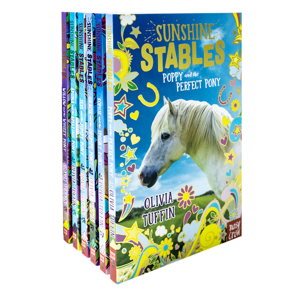 Sunshine Stables 6-Book Set by Olivia Tuffin – Exciting Pony Stories for Kids! Perfect Children’s Fiction for 8+ years, Animal Lovers & Adventure Fans