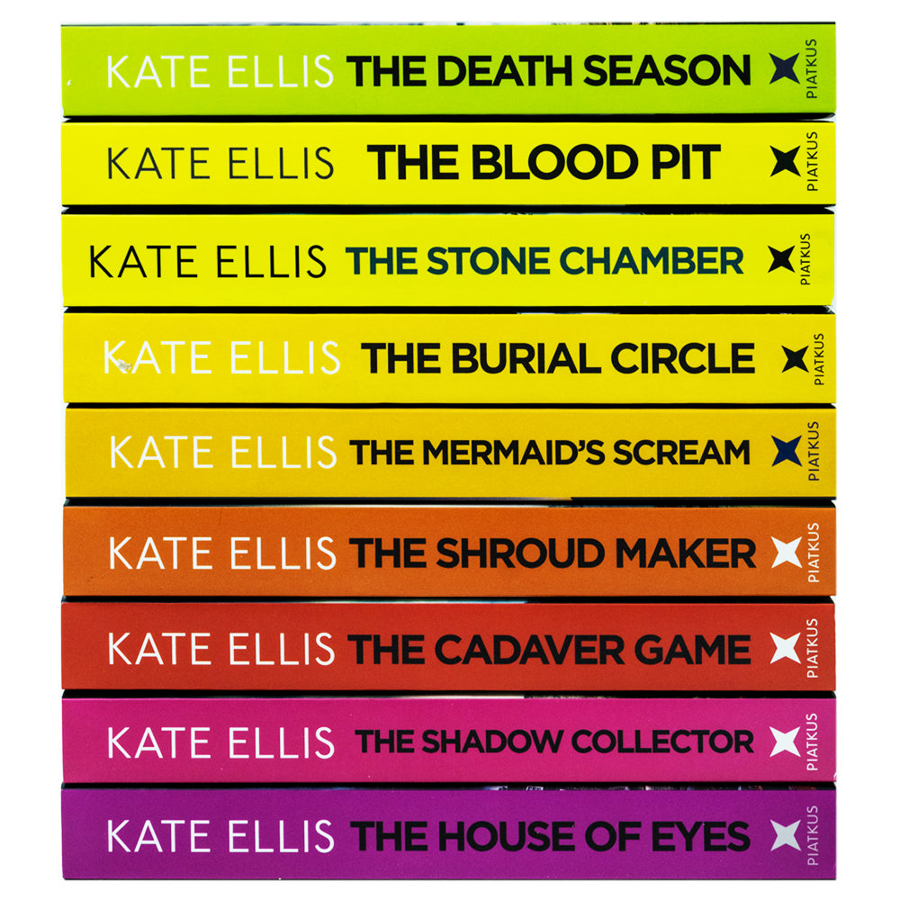 Kate Ellis Wesley Peterson Collection 9 Books Set (The Blood Pit, The Cadaver Game, The Shadow Collector, The Shroud Maker & More!)