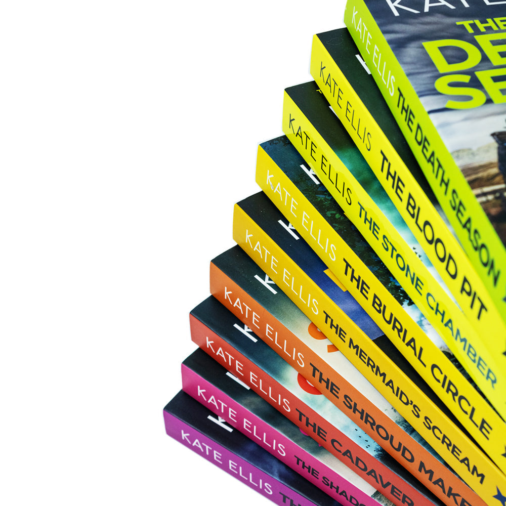 Kate Ellis Wesley Peterson Collection 9 Books Set (The Blood Pit, The Cadaver Game, The Shadow Collector, The Shroud Maker & More!)