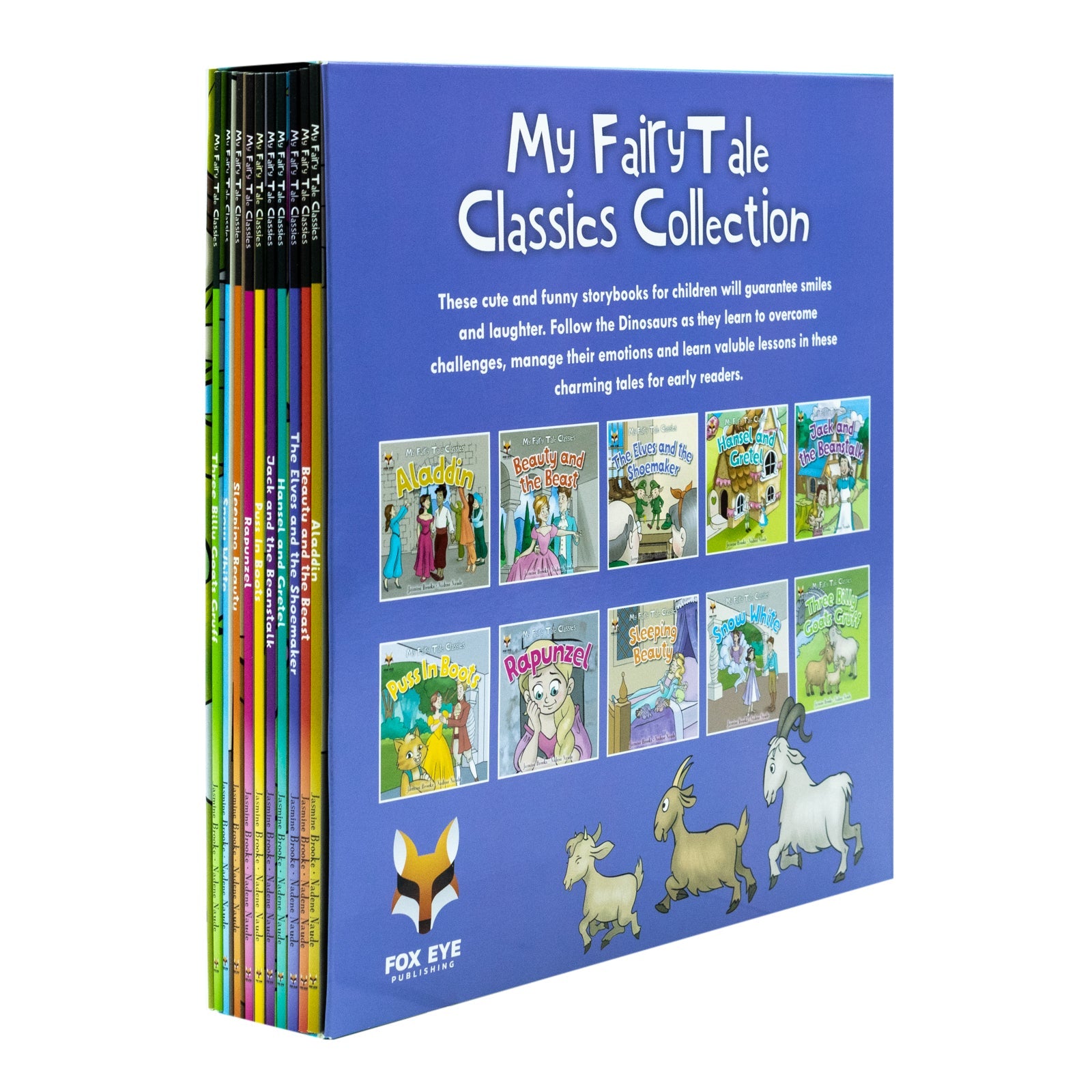 My FairyTale Classic: 10 Picture Books Collection – Magical Children's Stories, Bedtime Tales & Fun Adventures for Young Readers by Jasmine Brooke