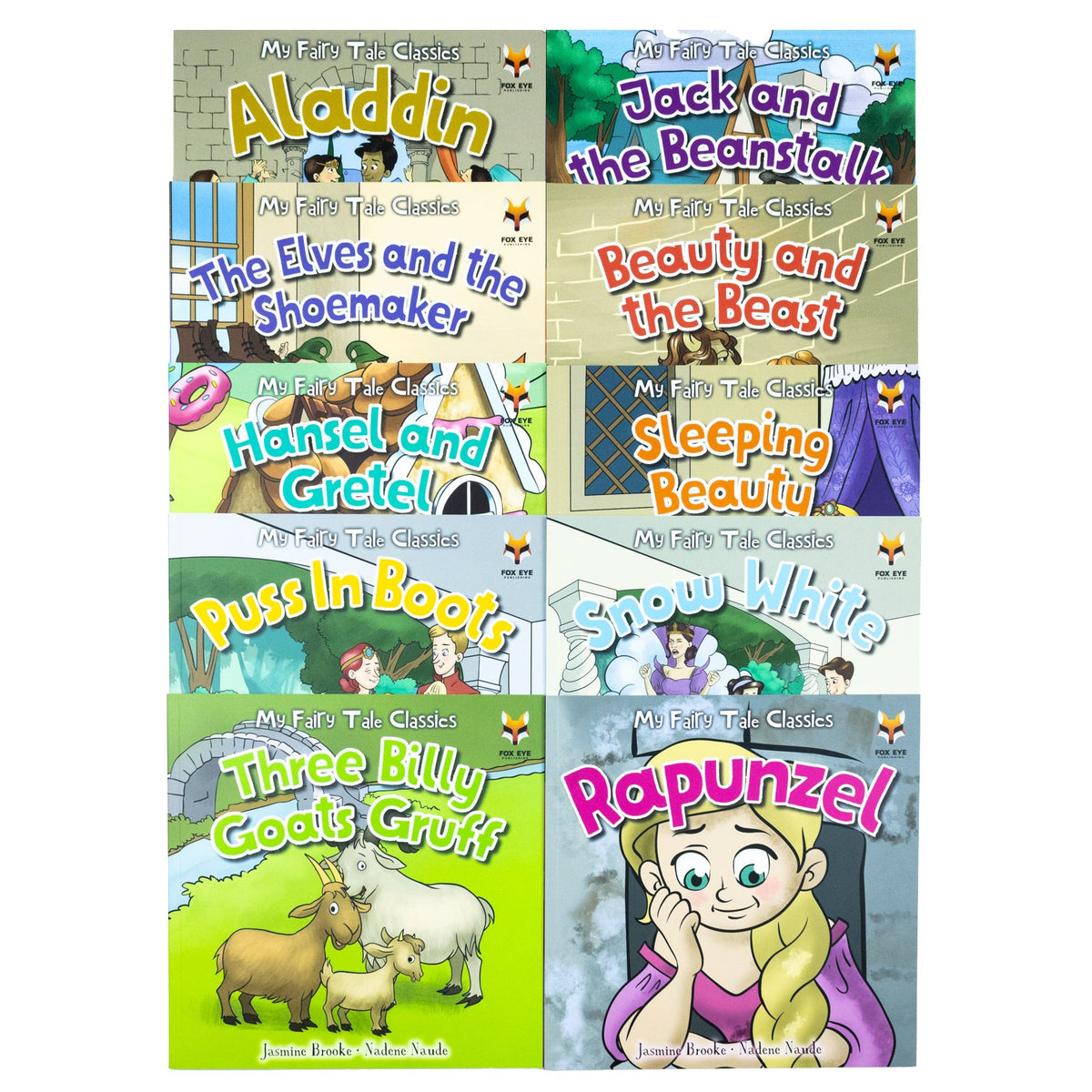 My FairyTale Classic: 10 Picture Books Collection – Magical Children's Stories, Bedtime Tales & Fun Adventures for Young Readers by Jasmine Brooke