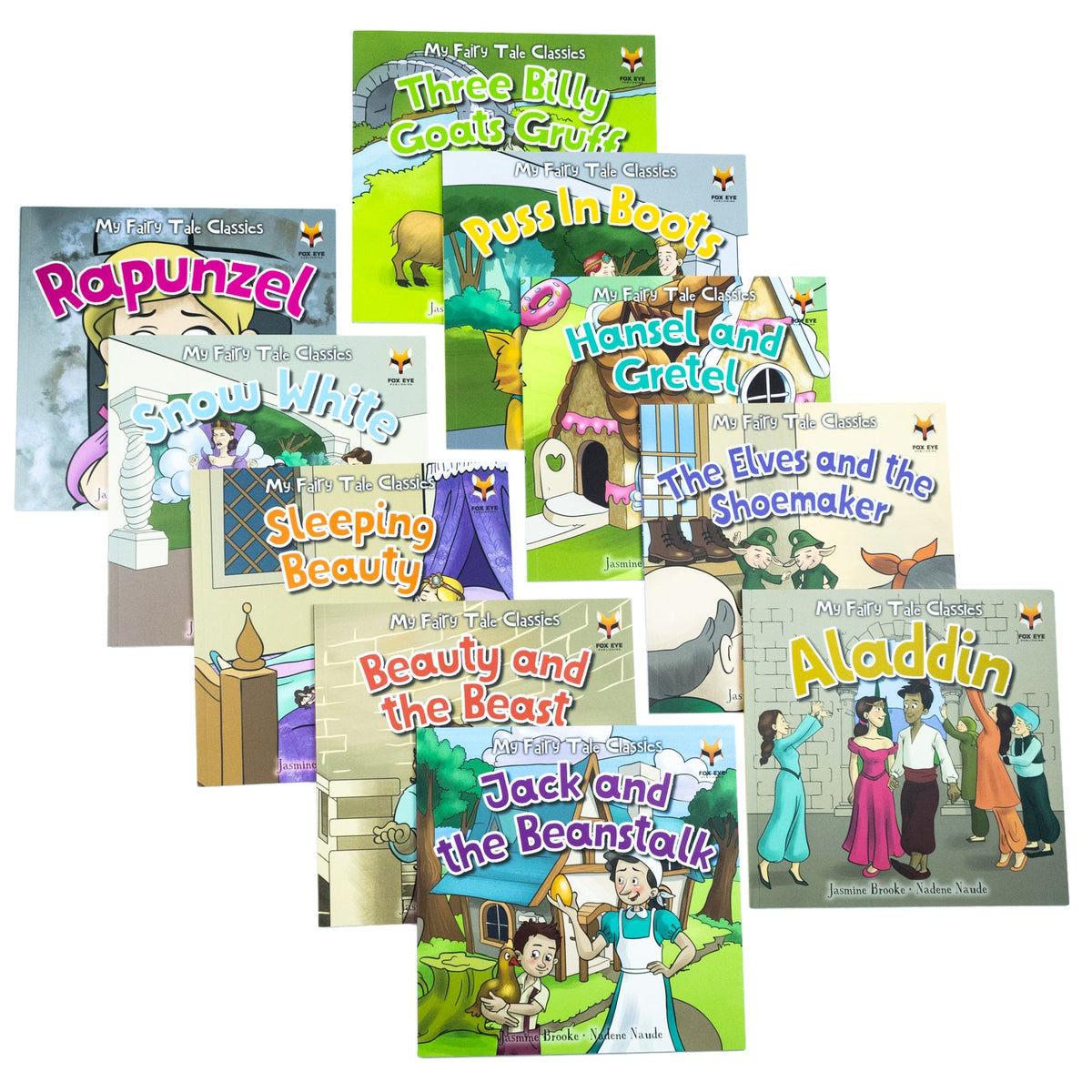 My FairyTale Classic: 10 Picture Books Collection – Magical Children's Stories, Bedtime Tales & Fun Adventures for Young Readers by Jasmine Brooke