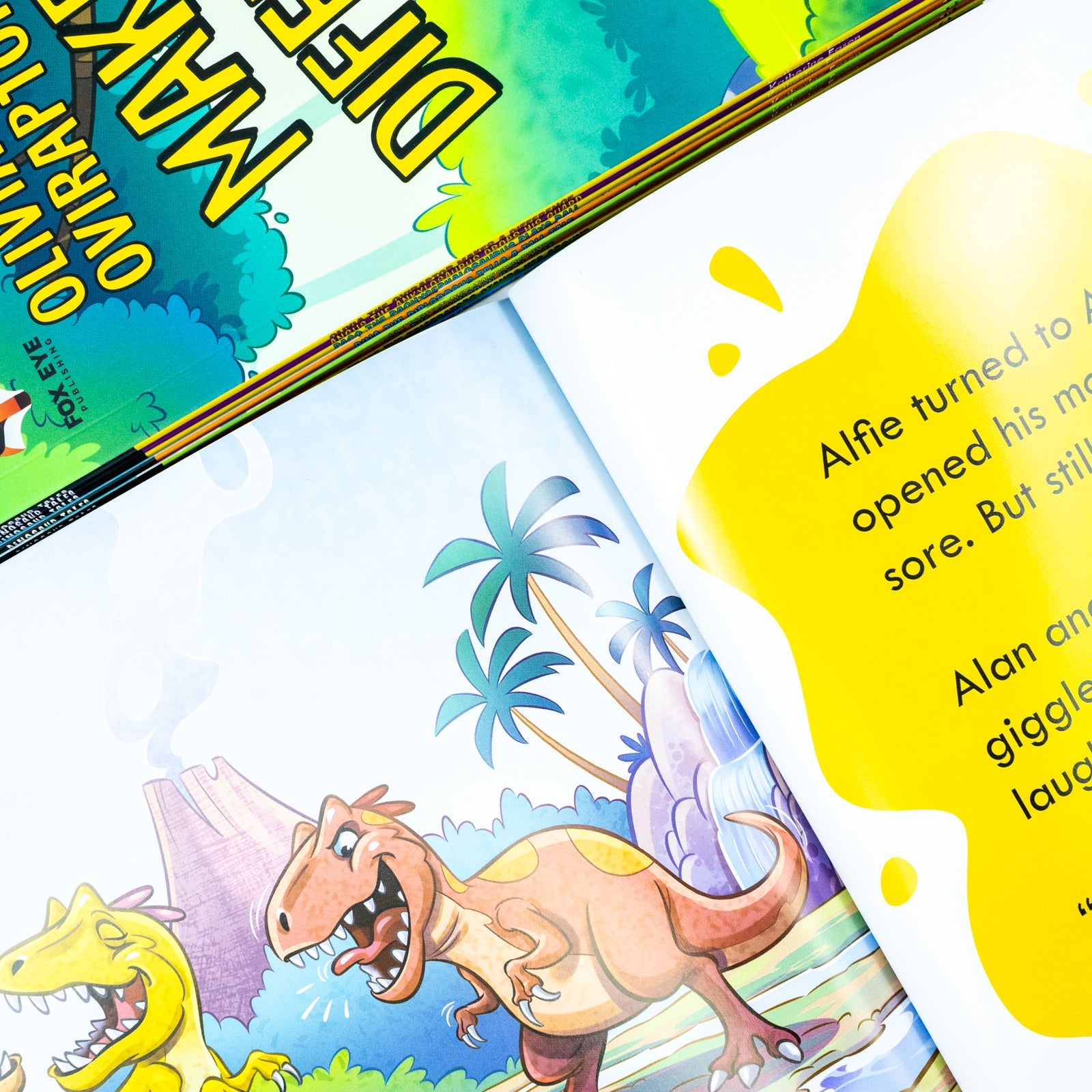 Dinosaur Tales 10 Picture Book Set – Fun, Educational, Colorful Kids’ Stories: Alfie, Olivia, Timmy & More – Learn, Roar, Adventure & Family Fun