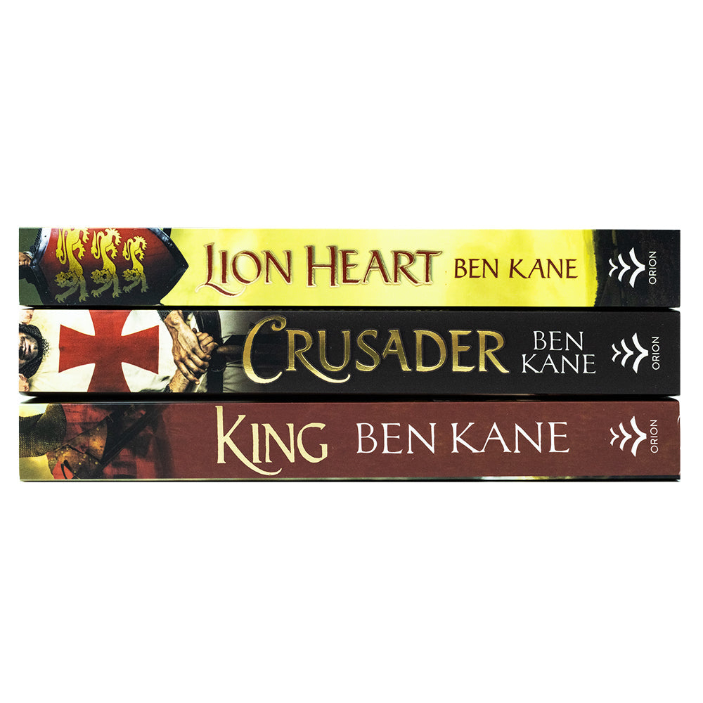 Richard the Lionheart Collection by Ben Kane β 3 Book Set Including Crusader, Lionheart & King β Epic Historical Fiction Full of War, Honor &Adventure
