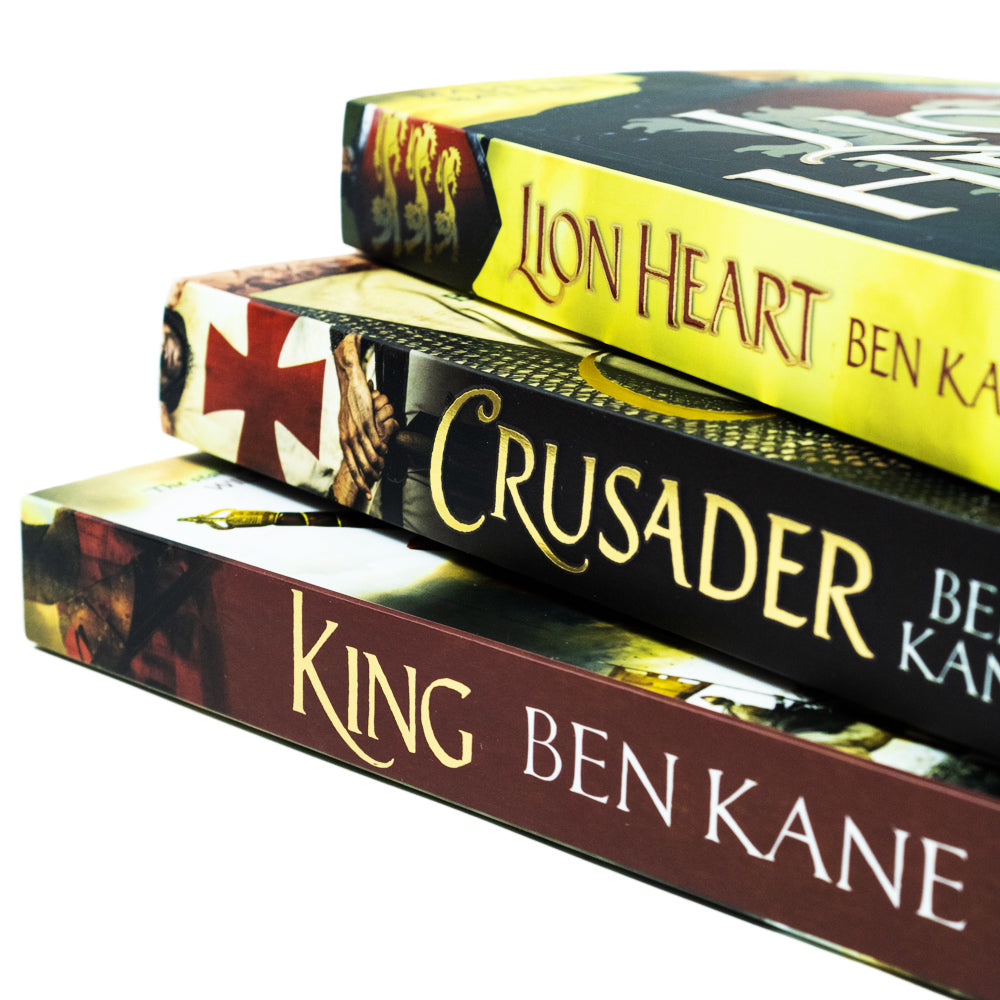 Richard the Lionheart Collection by Ben Kane β 3 Book Set Including Crusader, Lionheart & King β Epic Historical Fiction Full of War, Honor &Adventure