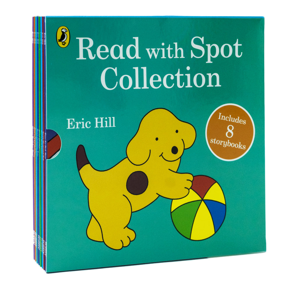 Read With Spot Collection – 8-Book Set by Eric Hill | Fun & Educational Children's Picture Books, Bedtime Stories, Outdoor Adventures & Family Reading