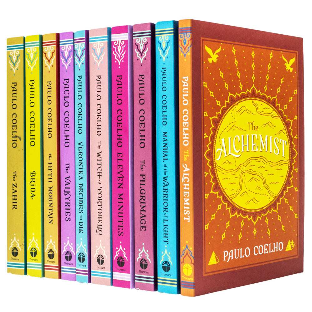 Paulo Coelho Classics 10-Book Box Set | The Alchemist, The Zahir & More | Bestselling Fiction, Philosophy, Spirituality, Wisdom & Modern Literature