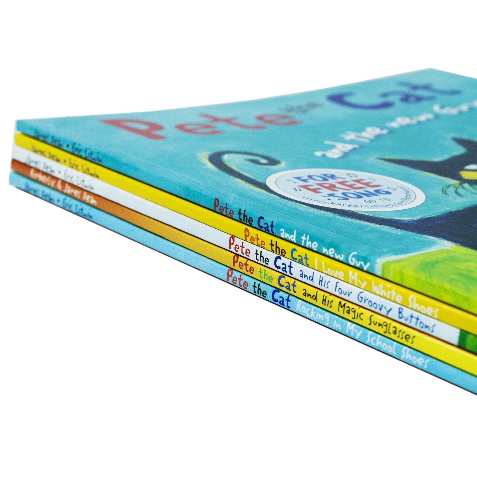Pete the Cat Series 5 Books Collection by Eric Litwin: Fun & Colorful Children's Picture Books - Classic Adventures, Early Readers & Bedtime Stories!