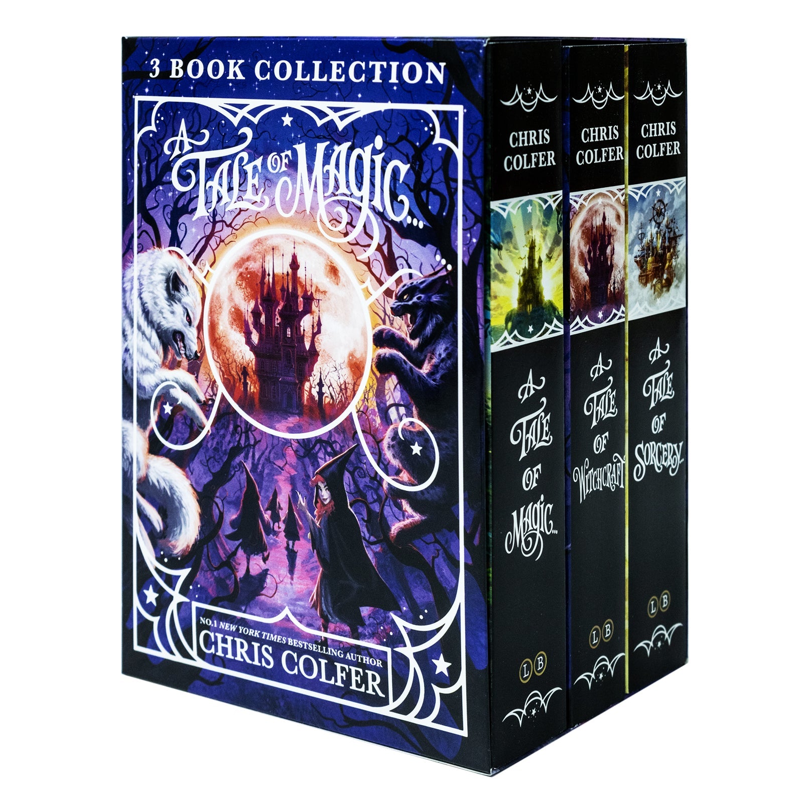 A Tale of Magic 3 Book Paperback Boxed Set by Chris Colfer – Magic, Witchcraft & Sorcery | Fantasy, Adventure, Children's Fiction, Fun Reads