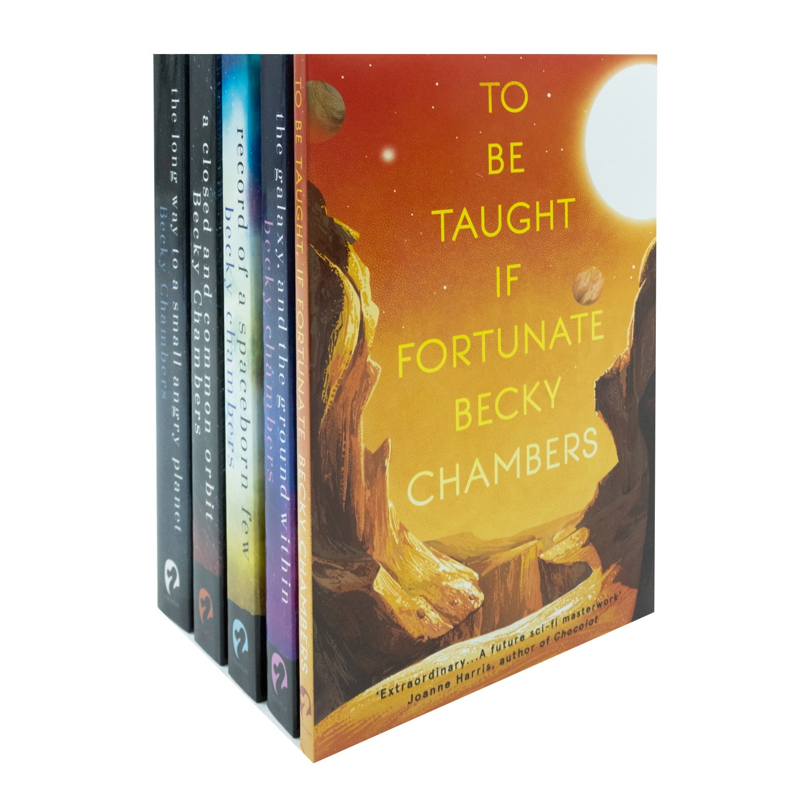 Wayfarers Series 5 Books Collection Set by Becky Chambers | Science Fiction, Space Adventure, Galaxy, Orbit, Sci-Fi Novels, Literature, Adventure