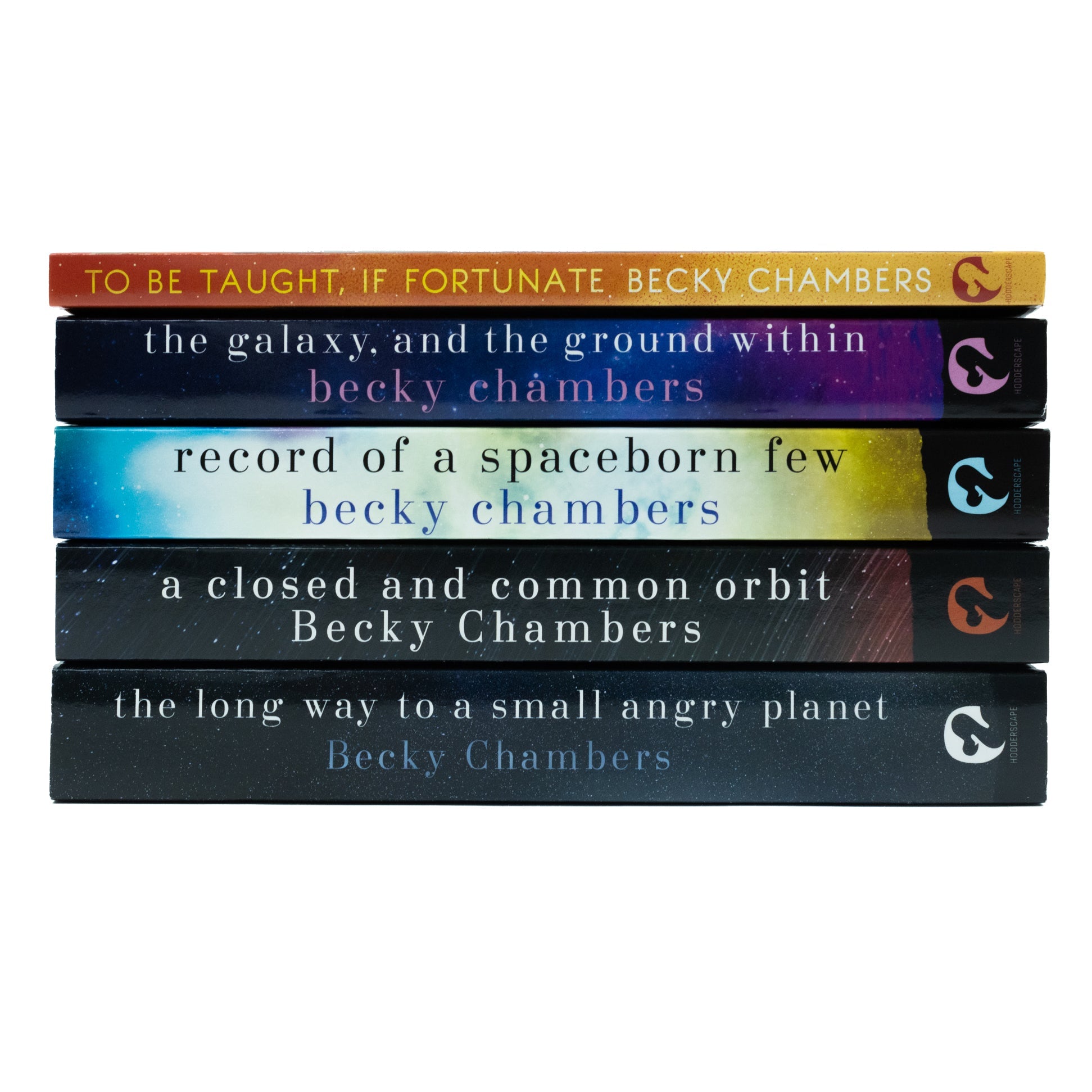 Wayfarers Series 5 Books Collection Set by Becky Chambers | Science Fiction, Space Adventure, Galaxy, Orbit, Sci-Fi Novels, Literature, Adventure