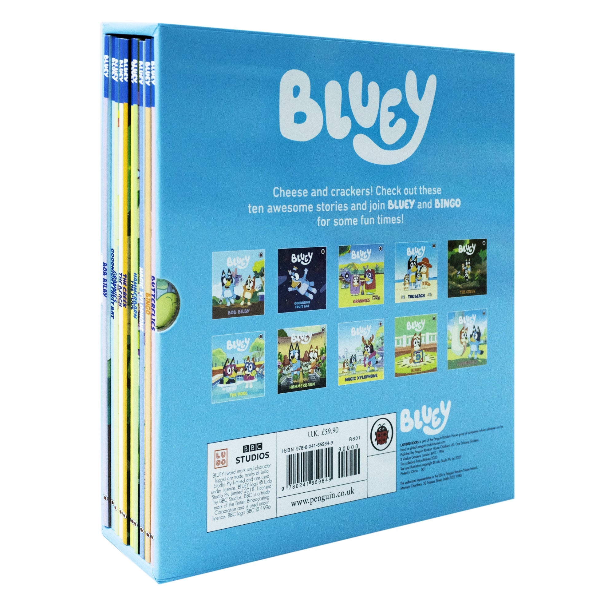 Bluey Let's Do This! 10-Book Picture Story Collection Box Set | Fun & Adventure-Filled Children's Stories | Family, Friendship, Learning & Imagination