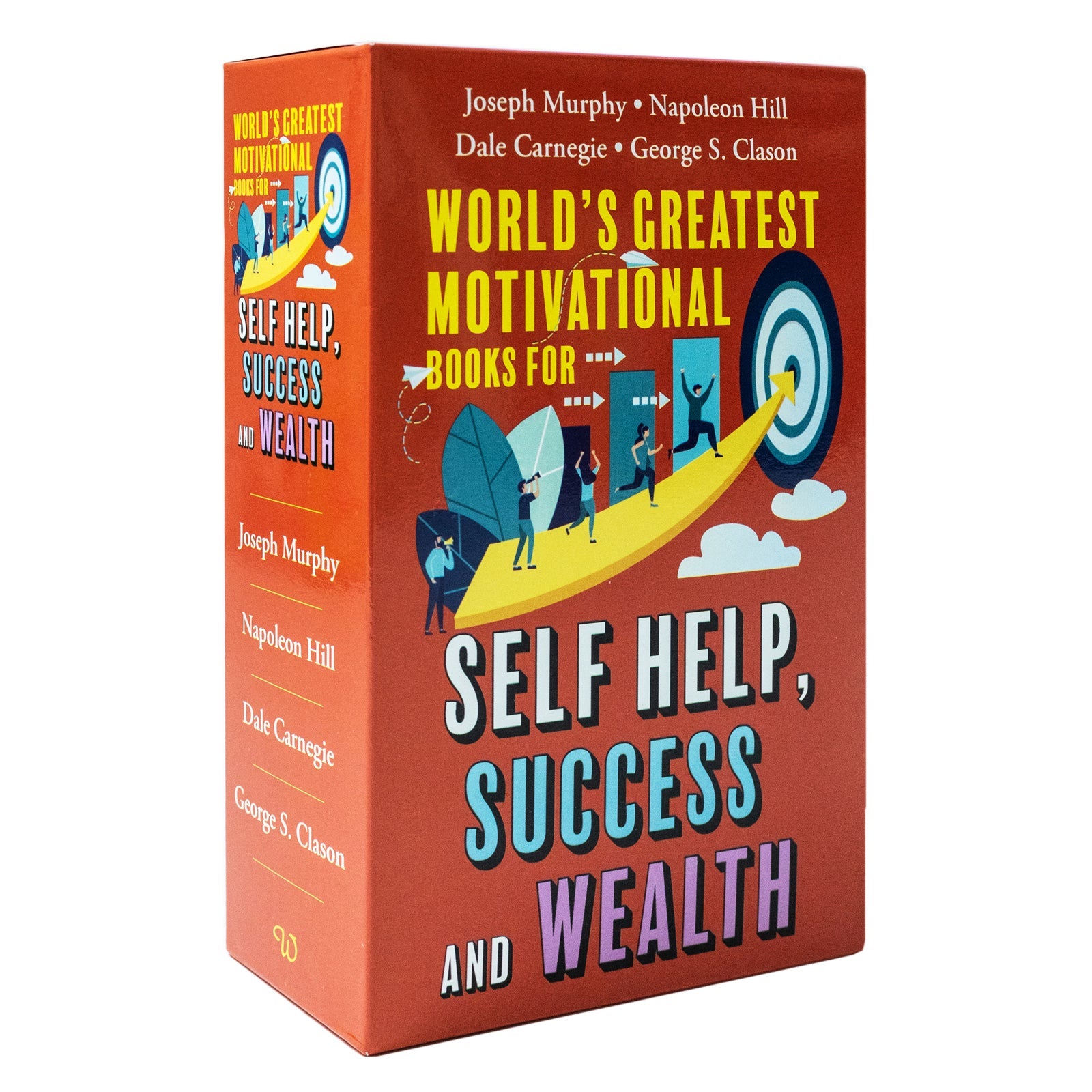 World’s Greatest Motivationa Books for Self-Help, Success & Wealth – 4-Book Collection for Personal Growth, Positive Thinking & Achievement
