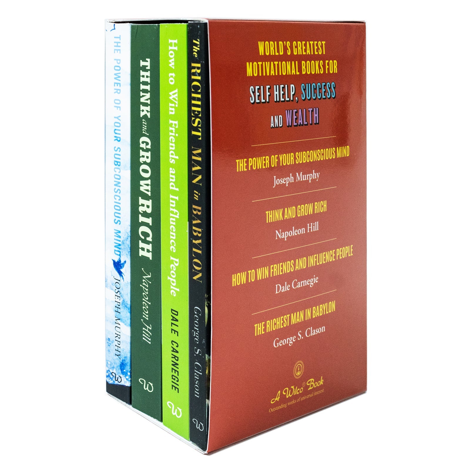 World’s Greatest Motivationa Books for Self-Help, Success & Wealth – 4-Book Collection for Personal Growth, Positive Thinking & Achievement