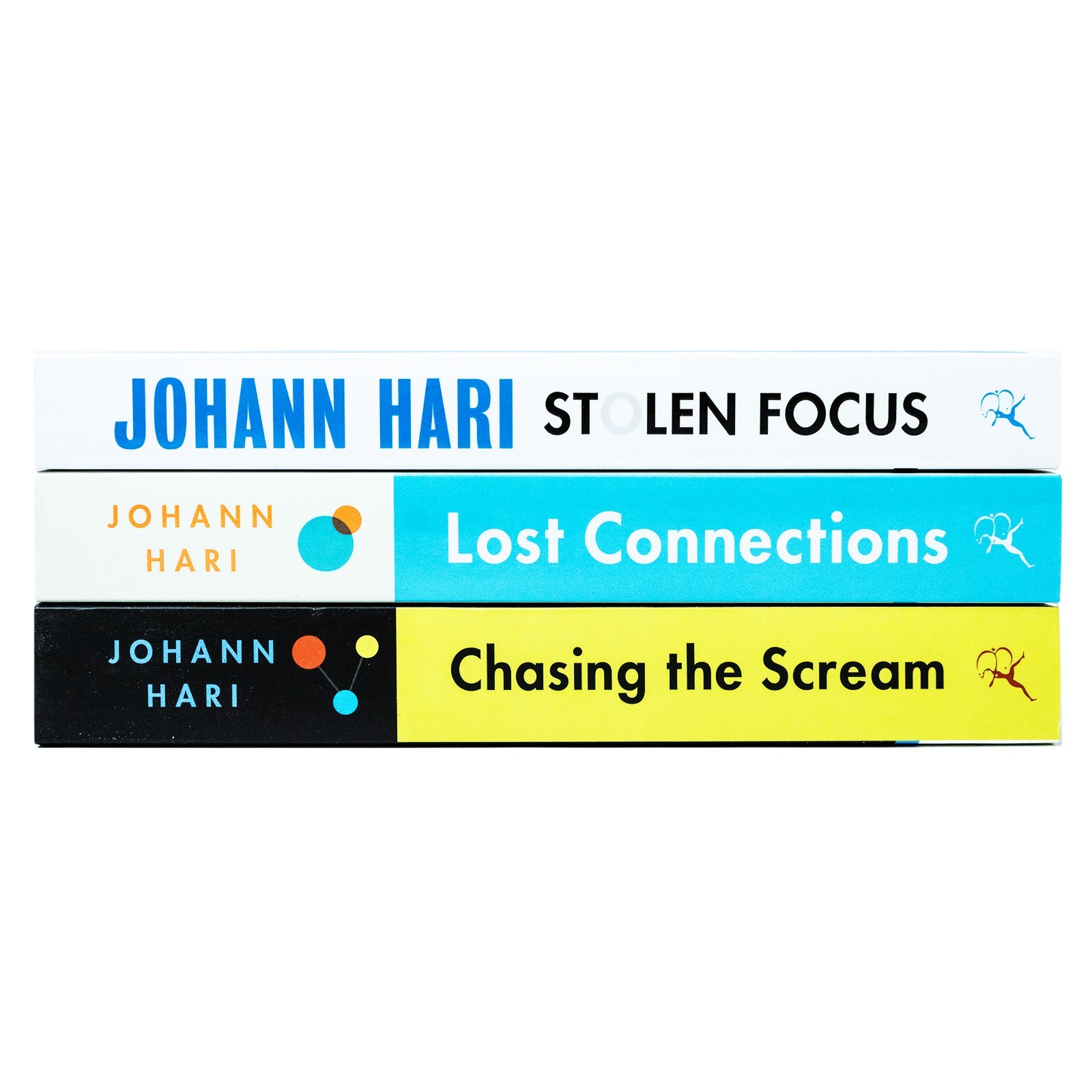 Johann Hari 3-Book Collection – Stolen Focus, Chasing the Scream & Lost Connections | Powerful Nonfiction on Mental Health, Addiction & Society