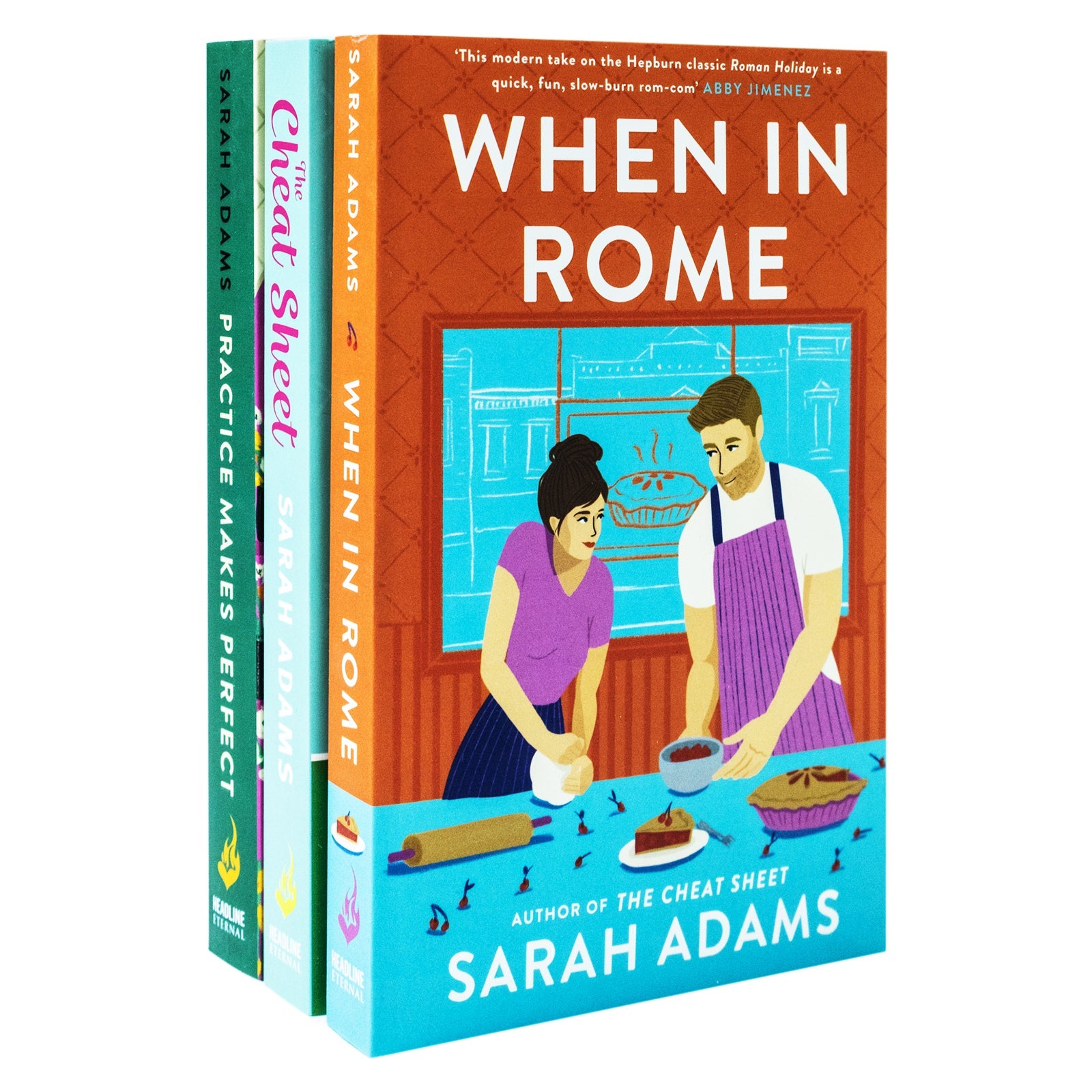 Sarah Adams Collection– 3 Book Set (The Cheat Sheet, When in Rome, Practice Makes Perfect) | Bestselling Contemporary Romance & Love Stories