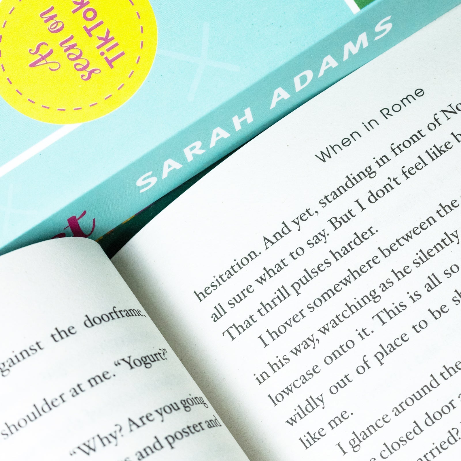 Sarah Adams Collection– 3 paperback Book Set (The Cheat Sheet, When in Rome, Practice Makes Perfect) | Bestselling Contemporary Romance & Love Stories