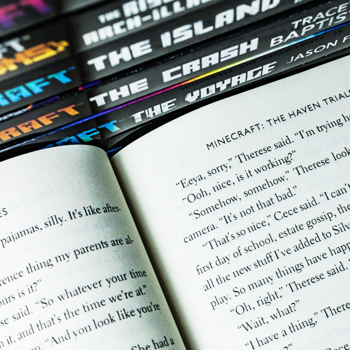 An Official Minecraft Adventure Books Set | 10 Fiction Novels: Dragons, Shipwrecks, Trials, Quests, Survival & More | Gamer Reads for Ages 12+