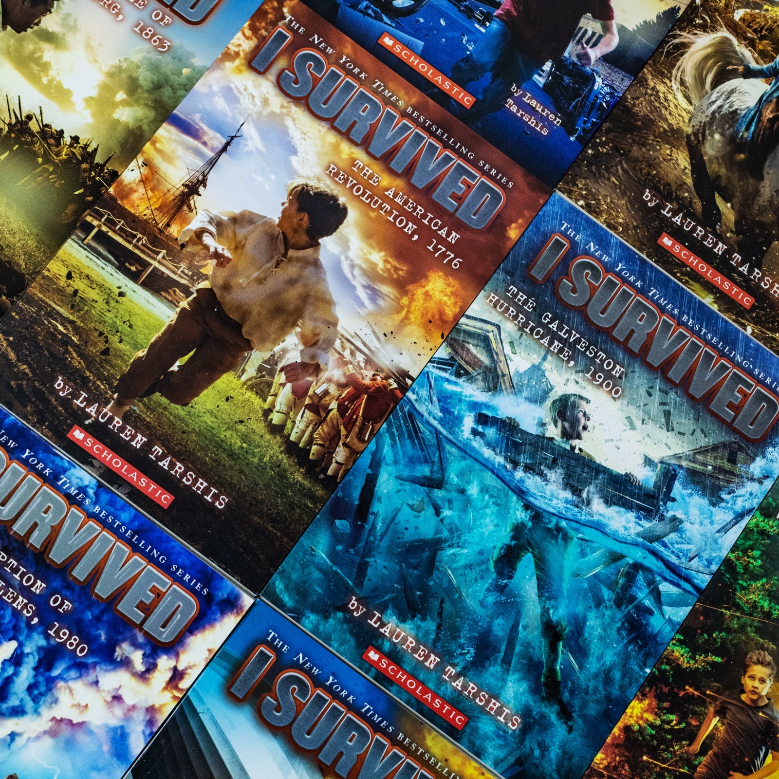 I Survived Series by Lauren Tarshis – 22-Book Collection Set | Thrilling Children's Adventure, Historical Fiction & Survival Stories for Young Readers