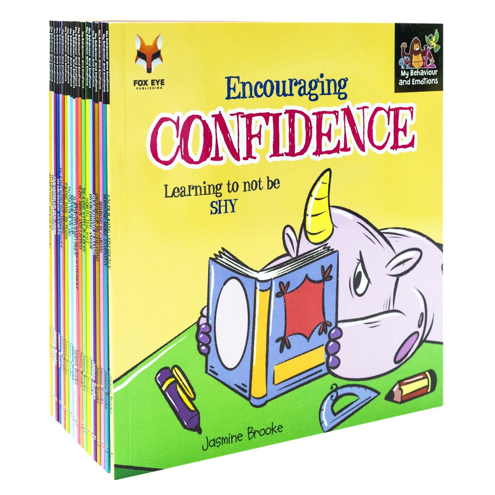 My Behaviour and Emotions Library 20-Book Set | Children's Self-Help on Anxiety, Confidence, Kindness, Anger & More | Emotional Intelligence for Kids