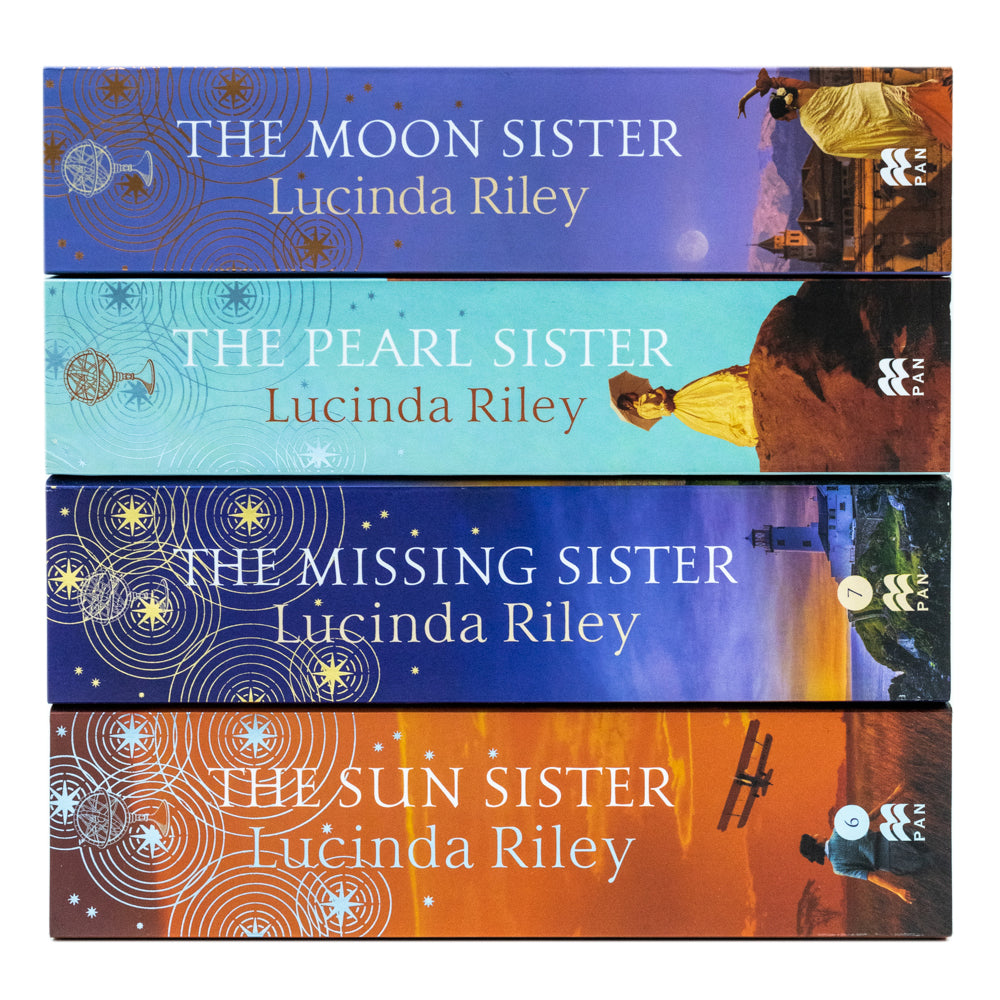 Lucinda Riley The Seven Sisters Series Book Collection – 4 Books Set (The Moon Sister, The Sun Sister, The Pearl Sister, The Missing Sister)