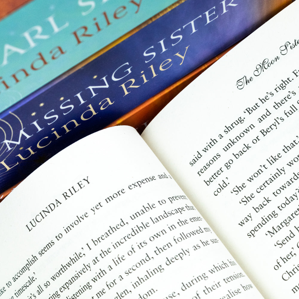 Lucinda Riley The Seven Sisters Series Book Collection – 4 Books Set (The Moon Sister, The Sun Sister, The Pearl Sister, The Missing Sister)