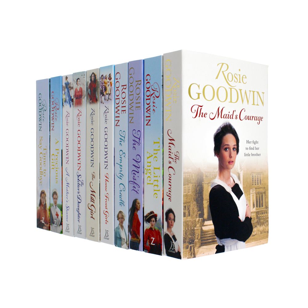 Rosie Goodwin Series – 10-Book Collection Set | Emotional Historical Fiction, Family Drama, Love, Struggles, Courage & Heartfelt Journeys Through Time