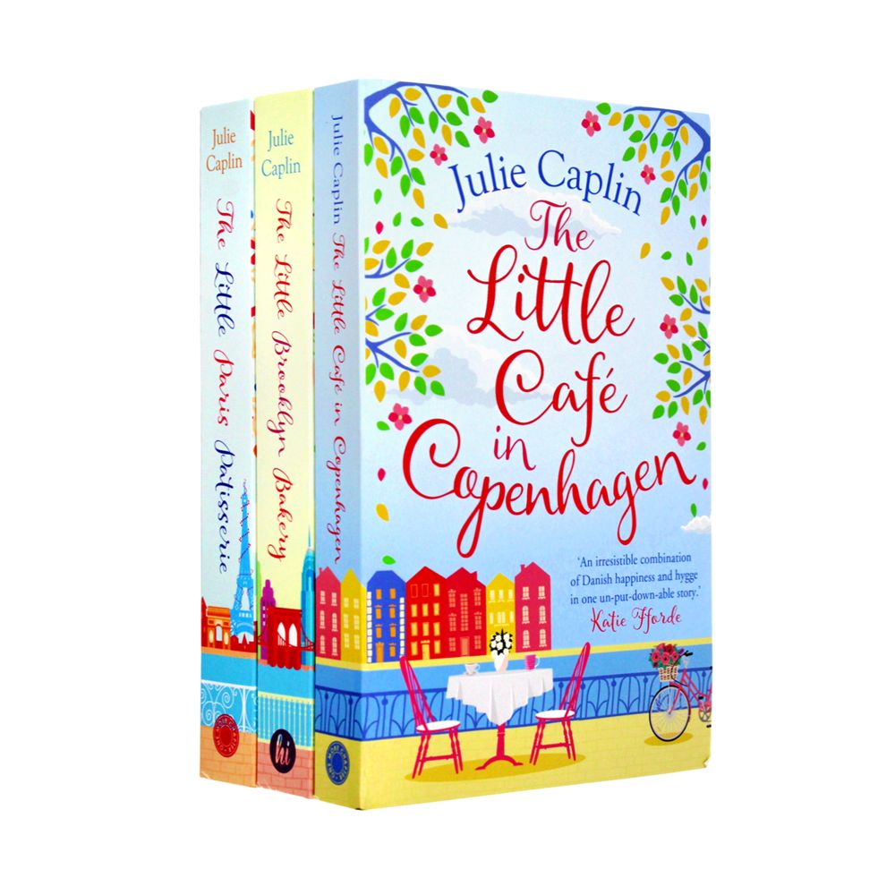 Romantic Escapes 3 Book Set by Julie Caplin | Contemporary Romance & Women's Fiction | Paris, Brooklyn, Cafe Novels | Love Stories & Holiday Reads