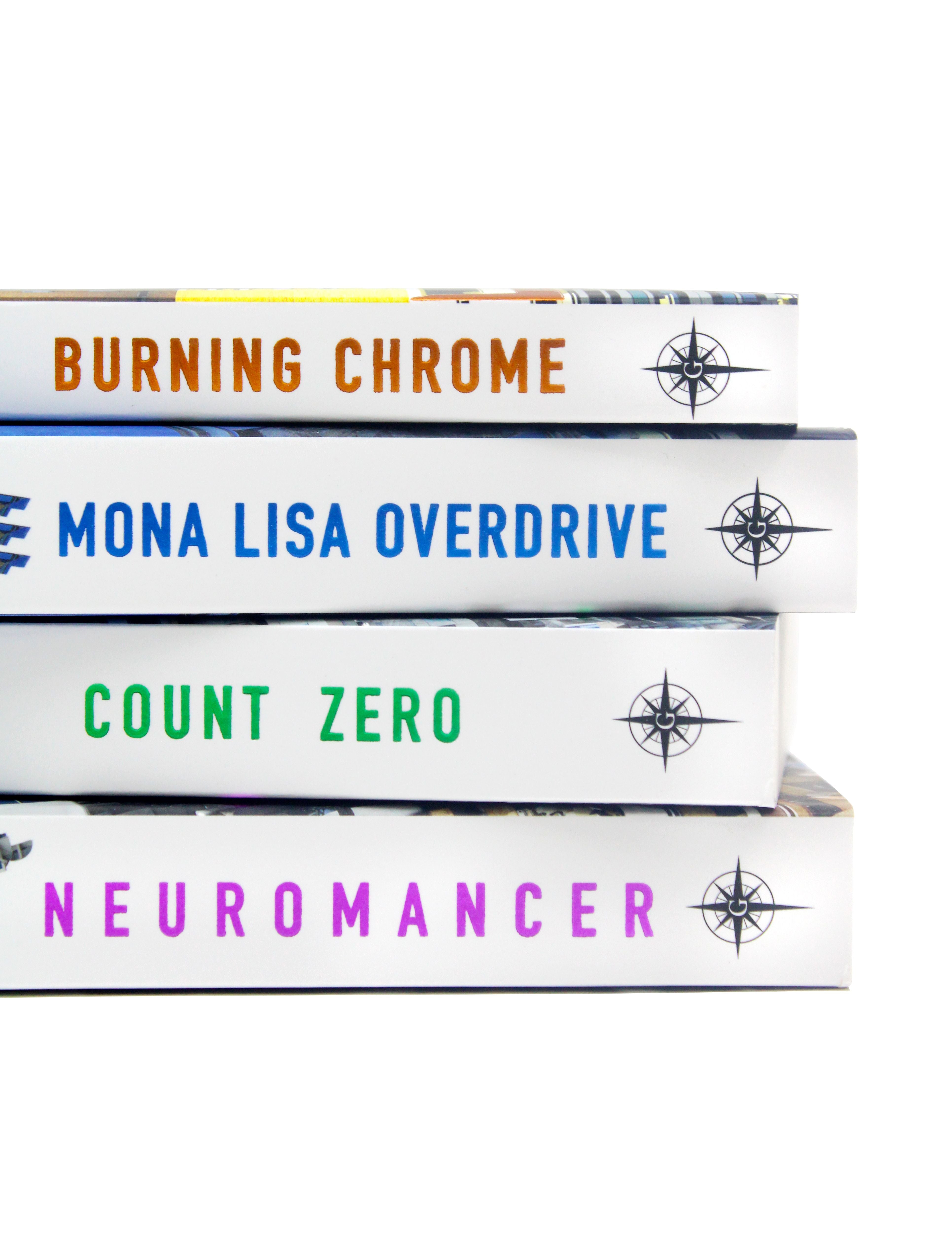 William Gibson Neuromancer Trilogy 4 Books Collection Set | Cyberpunk, Science Fiction, Dystopian Classics, Technology, Adventure, Gollancz
