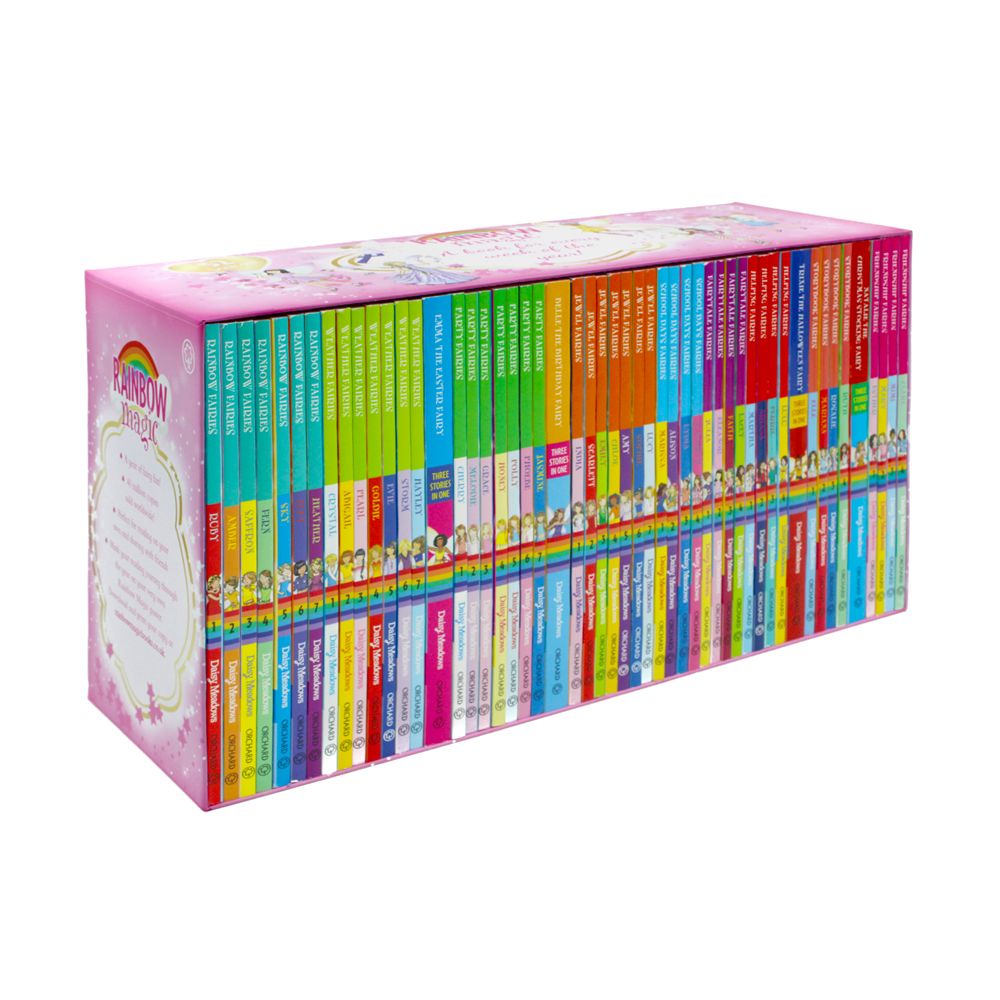 A Year of Rainbow Magic – 52-Book Box Set by Daisy Meadows | Magical Fairy Tales, Fantasy Adventure & Kids’ Fiction Series for Ages 6–12 & Families