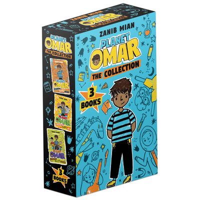 Planet Omar Series 3 Book Collection Set – Unexpected Super Spy by Zanib Mian, Children's Fiction for Kids, Adventure, Family, Humor & Imagination