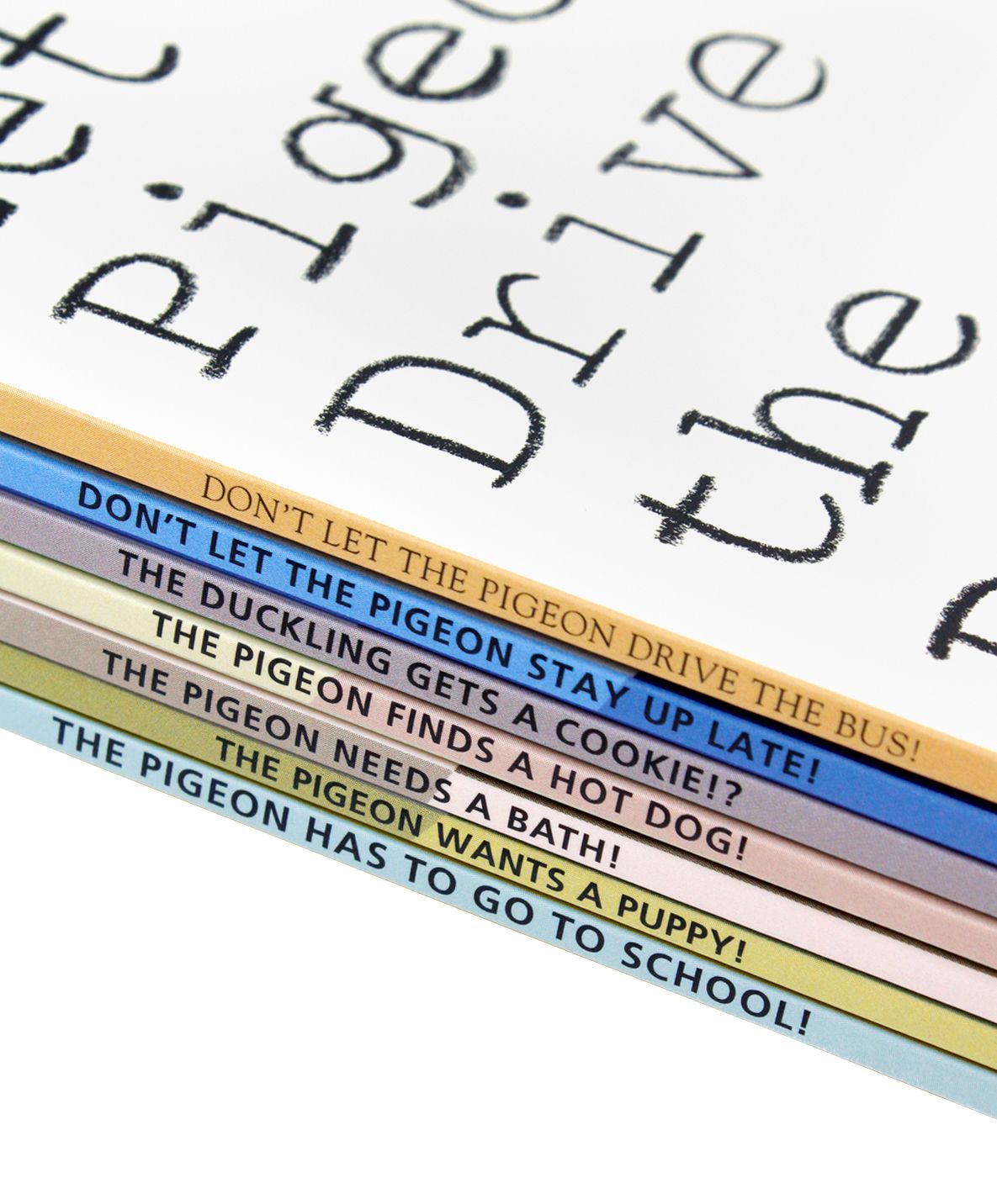 Don't Let the Pigeon Series 7 Book Collection by Mo Willems | Funny Read-Aloud Children's Picture Books Full of Imagination, Laughter, & Bedtime Fun