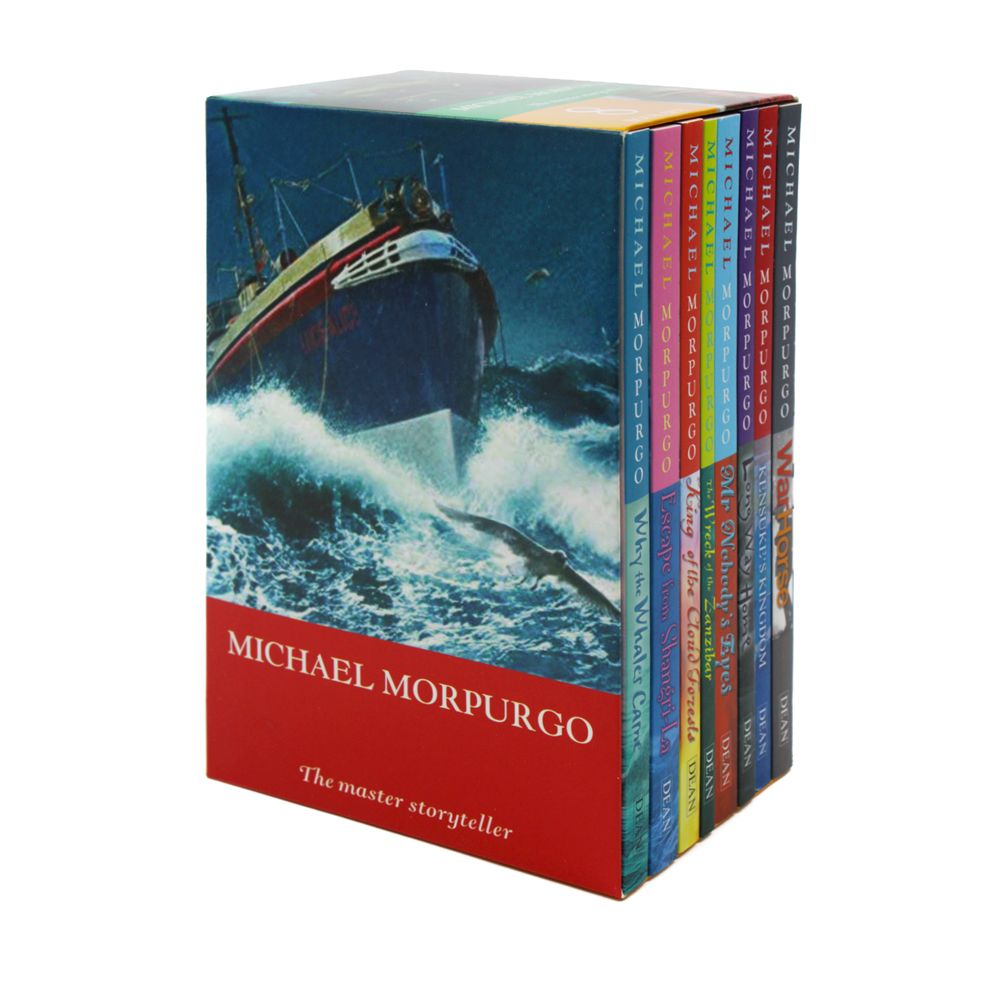 Michael Morpurgo Collection 8 Books Set Boxed – Classic Stories for Kids Aged 12+ | Includes War Horse, Kensuke’s Kingdom, Why the Whales Came & More